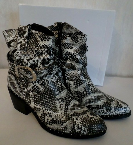 Damen stiefelette boots - damen, biker