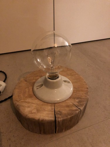 Tischlampe holzlampe - tischlampe,,