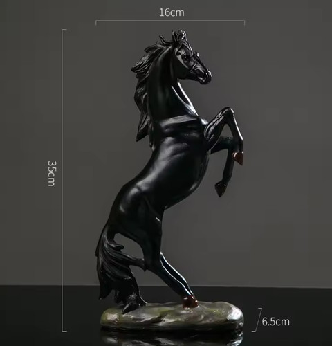 Dekofigur steigendes pferd - dekofigur,