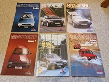 6x Prospekt Mitsubishi Tredia