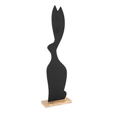 Osterdeko Hase große Deko Figur Ostern Osterhase aus Holz und Aluminium 64,5 cm