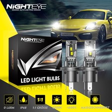 Paar H4 6500K Halogen LED