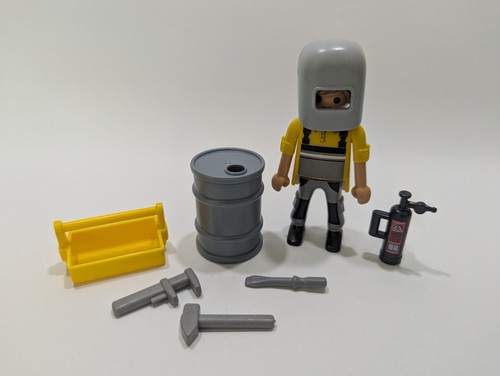 Playmobil klempner figur - klempner,