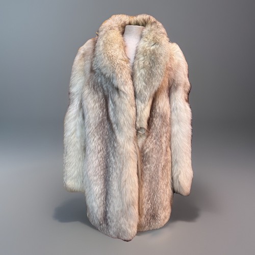 Vintage blau frost fuchs - blau, pelz
