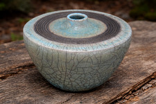 DESIGN VASE RAKU Kunstkeramik