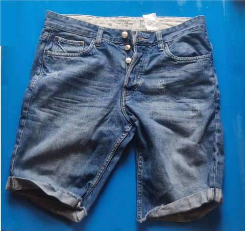 Jeans short logg 31 blau - jeans, gr.