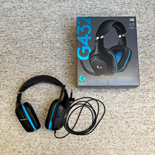 Logitech g432 over ear - logitech,