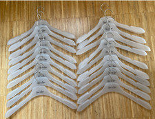 20 Kleiderbügel – Live & Love – mit Haken – stabil - Kunststoff - neuwertig