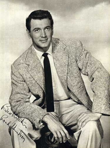 Rock hudson signiertes - rock,
