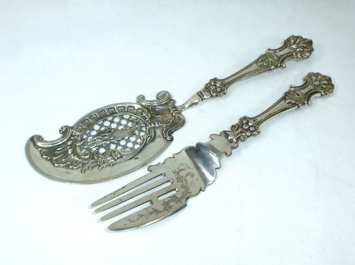 Silber fischvorlegebesteck - fischvorlegebesteck, um