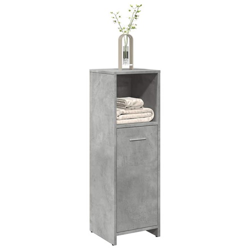 Badezimmerschrank betongrau - badezimmerschrank,