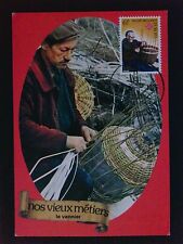 BELGIEN MK 1976 EUROPA CEPT KORBFLECHTER MAXIMUMKARTE MAXIMUM CARD MC CM c9538