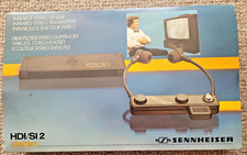 SENNHEISER Infrarot Stereo Sender HDI/SI2 mit Stereo Hesdset VINTAGE!