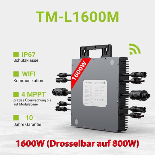 1600w - (drosselbar, 800w)