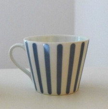 MELITTA ZÜRICH JUPP ERNST Streifen BLAU Espressotassen WIE NEU/5 da/ Mokkatassen