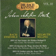 Johann Sebastian Bach Kantaten Rilling Vol.60 (Hänssler Classic, CD)