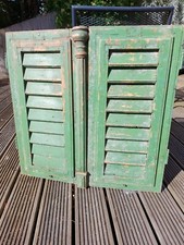 Sehr alte Klapp Holz Fensterladen aus England