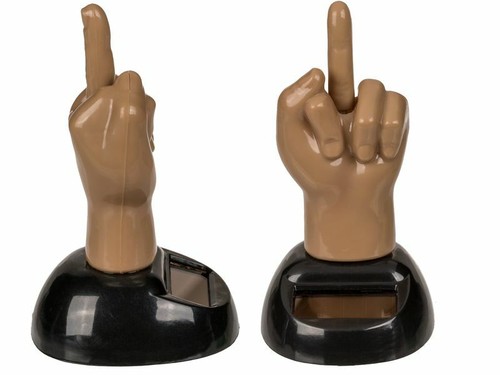Solar mittelfinger wackelnder - solar,
