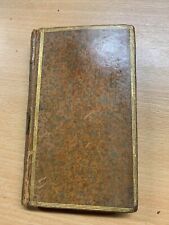 Seltene 1782 Morales De Seneque (Seneca) Vol 2 Französisch Winzige Buch (P2)