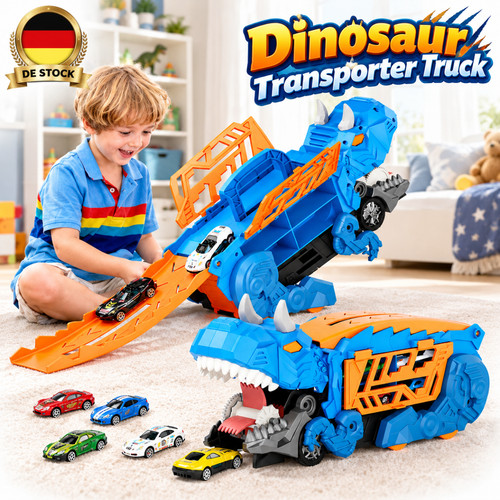 Lkw dinosaurier transport - dinosaurier,
