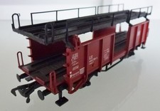 Fleischmann H0 5224 Doppelstockwagen für Autotransport, DB, Epoche IV, Laaes541