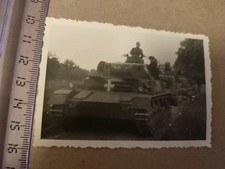 Kolonne deutscher Kampfpanzer/Polenfeldzug/Foto/2.WK