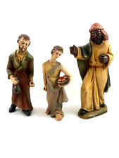 3 Krippenfigur Figuren Volksfiguren Berkalith leichte Restaurationsobjekte