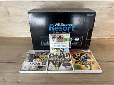 Nintendo Wii Sports Resort Pack Limited Edition 512MB Schwarz Konsole + 4 Spiele