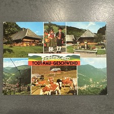 Postkarte Ferienland Todtnau Geschwend 1997 AK 1162