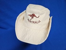 Australischer Buschhut Busch Dschungel Hut Dschungelhut Beige Druckknopf
