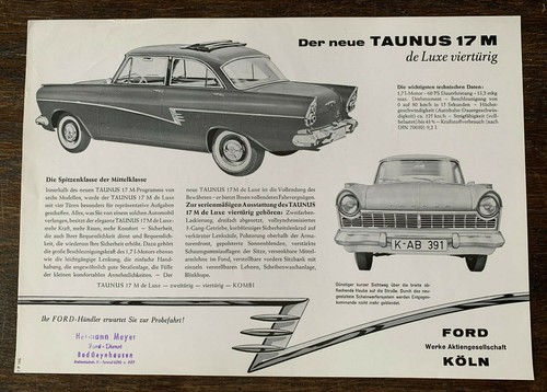 Der neue ford taunus - ford,