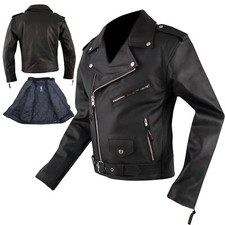 Leder Cruiser Motorradjacke