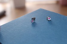 Ohrringe - Ohrstecker - Flamingo - medizinisch