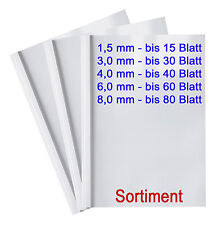 25 Thermobindemappen -