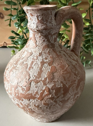 Rustikaler terrakotta krug - terrakotta,