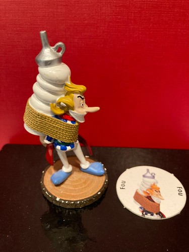 Asterix schach figur troubadix - figur,