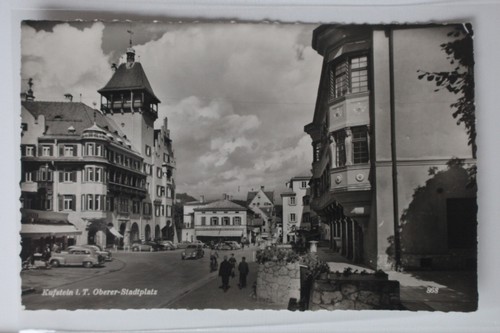 Kufstein oberer stadtplatz - ak,