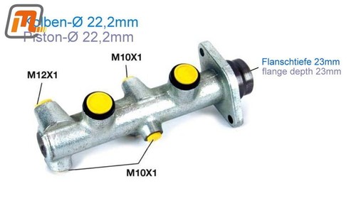 Ford escort mk4 master brake - escort,