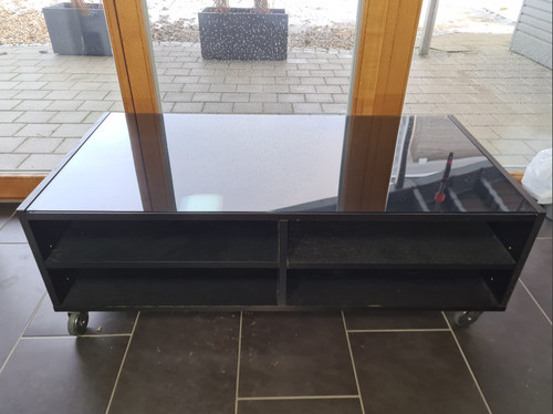 Glastisch mit klarglas - glastisch,