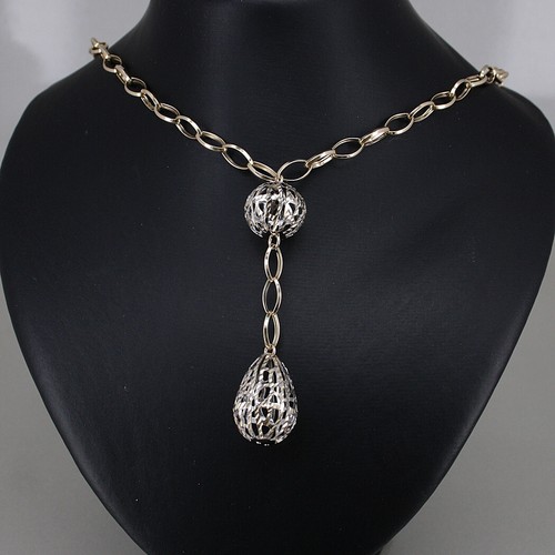 Halskette 585 14k gelbgold - halskette, 585/14k