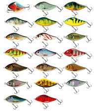 Salmo Slider Jerkbait Wobbler, Raubfischköder zum Spinnfischen, Kunstköder