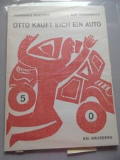 Otto kauft sich ein Auto Holzschnitte Hap Grieshaber Johannes Poethen Bruseberg: