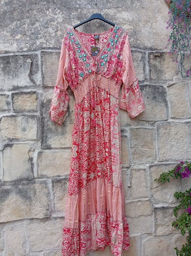 Maxikleid ind seide one - maxikleid,