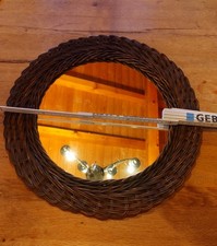 Wandspiegel Rund 48 cm Boho