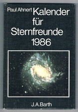 Kalender für Sternfreunde 1986 - Paul Ahnert