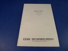 RFT  "  TRANSCEIVER SEG15D  " INSTRUCTIONS FOR REPAIR WORK. VOLUME 1.