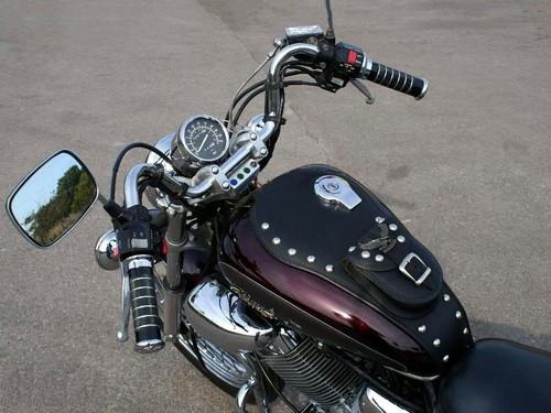 Yamaha virago 535 leder - (s),