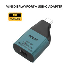 USB C  auf zu Mini DisplayPort Adapter 8K 60Hz 4K 120Hz Konverter TB4 Alt Mode