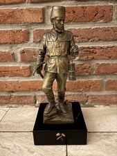 Bronze Figur Steiger Bergbau