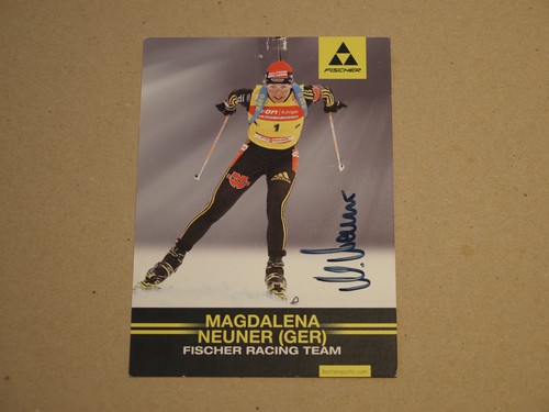 Magdalena neuner autogramm - -,